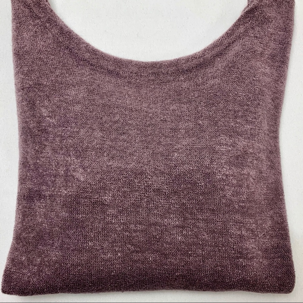 Knit Shirt Flare Shoulder Sleeves Size L - Picture 6 of 6